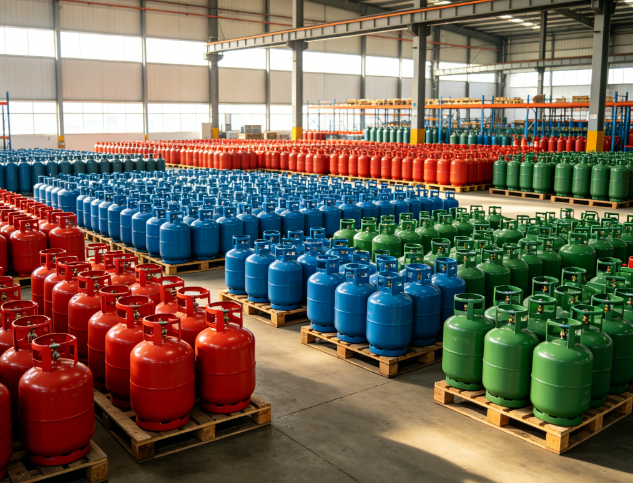 LPG cylinder export packagingshipping damage preventionstandardized gas cylinder packingcontainer loading solutionsafe sea freight transport
