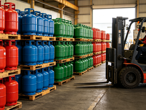 custom LPG cylinder, OEM gas cylinder, printed logo gas bottle, custom cylinder color, private label gas equipment