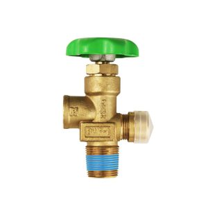 Heavy‑duty forged brass LPG cylinder valve for general‑purpose gas cylinder assembly