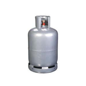 Universal portable reusable steel gas cylinder, acting as professional field kitchen LPG gas bottle, standard rural household LPG gas supply cylinder, durable remote area portable propane tank, qualified humanitarian aid gas cylinder, and supporting complete emergency cooking gas valve kit assembly
