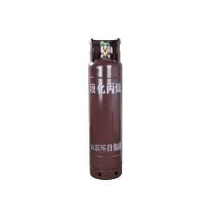Multi-purpose reusable steel gas cylinder designed for commercial continuous gas supply, outdoor portable activities and global cross-border export trade, equipped with industrial safety valve accessories, including high pressure LPG cylinder valve, explosion-proof gas cylinder valve, standard export propane gas cylinder, large capacity commercial LPG tank, lightweight portable LPG cylinder