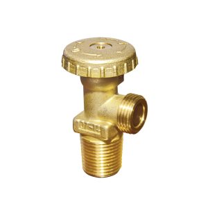 Standard brass LPG cylinder valve with special thread for global LPG gas cylinder assembly