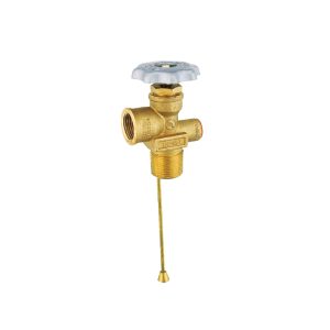 Product Category: Valve Item No.: YSF‑RA‑1 Product Specification: North‑American standard brass LPG cylinder valve, compatible with mainstream propane gas tank assembly systems Material: Forged brass