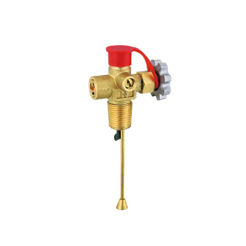 High‑precision brass LPG cylinder valve with special thread for propane gas cylinder matching