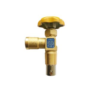 Heavy‑duty forged brass LPG cylinder valve with left‑hand thread for global gas cylinder matching